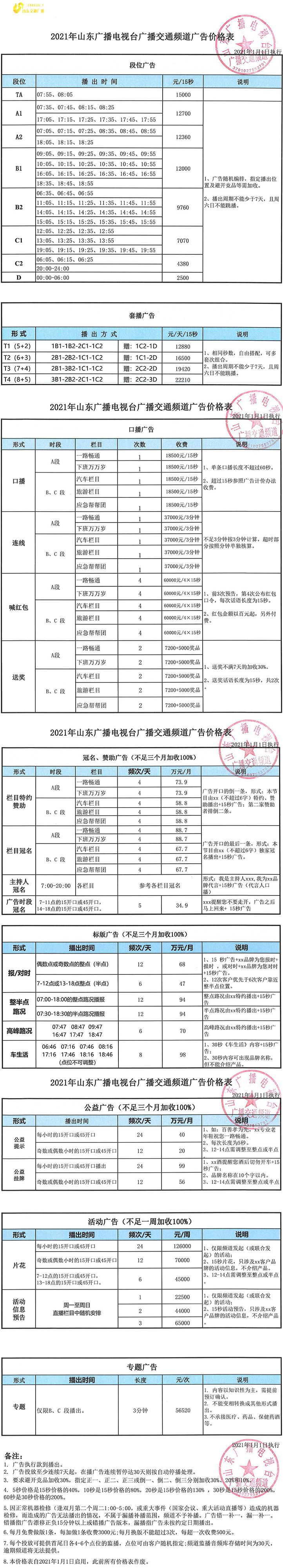 2021山东人民广播电台交通音乐之声 FM101.1广告报价.jpg